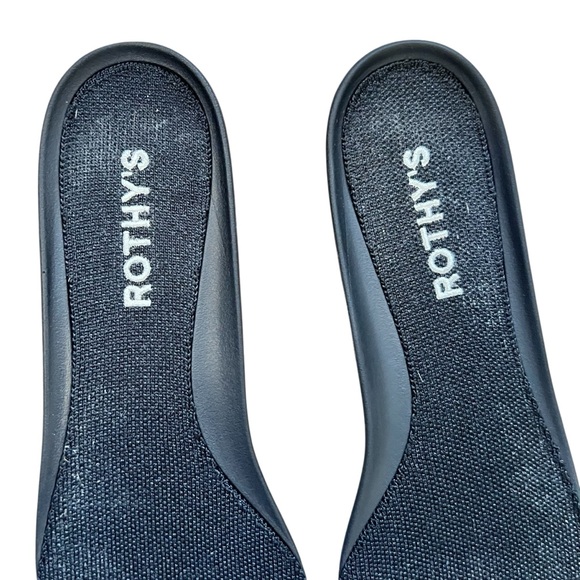 ROTHYS The Point II Flat Womens 7 Pointy Toe Black Comfort